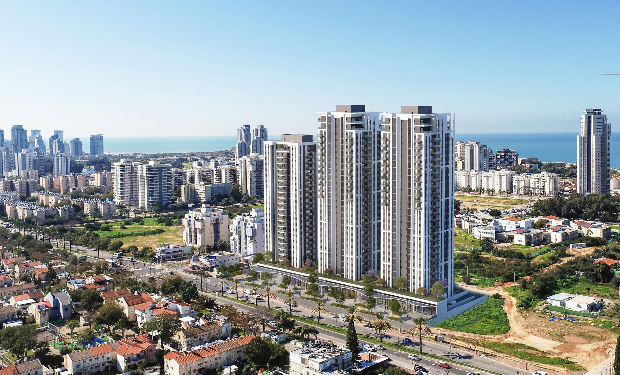 פרויקט בן צבי, נתניה | קבוצת דוד אזולאי - בנייה ויזמות נדל״ן